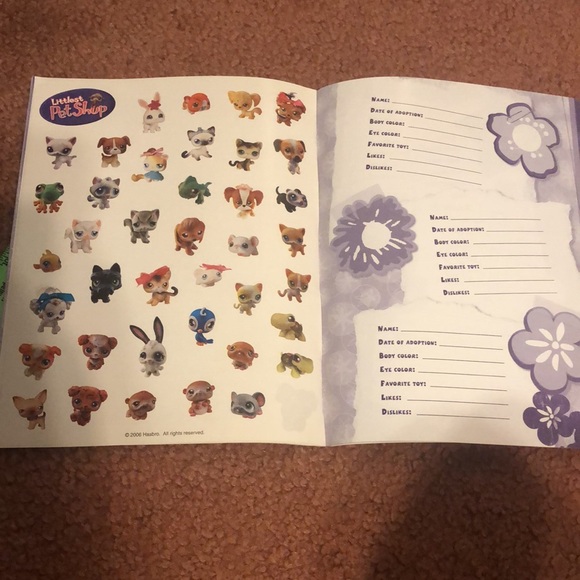Vintage Scholastic🥳HP🥳Littlest Pet Shop The Official Collectors Sticker Book - Picture 8 of 10